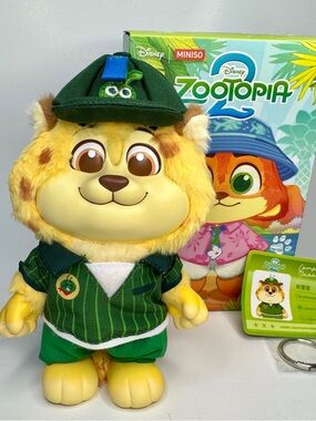 “Clawhauser” Zootopia 2 Daily Life Series Vinyl Plush - 100% Authentic MINISO